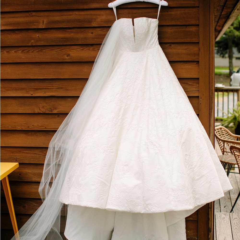 Anne Barge Dream Weaver wedding gown.